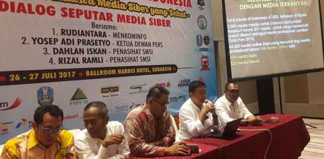 Rakernas SMSI di Surabaya,Teguh Santosa: Persiapan Menjadi Konstituen Dewan Pers