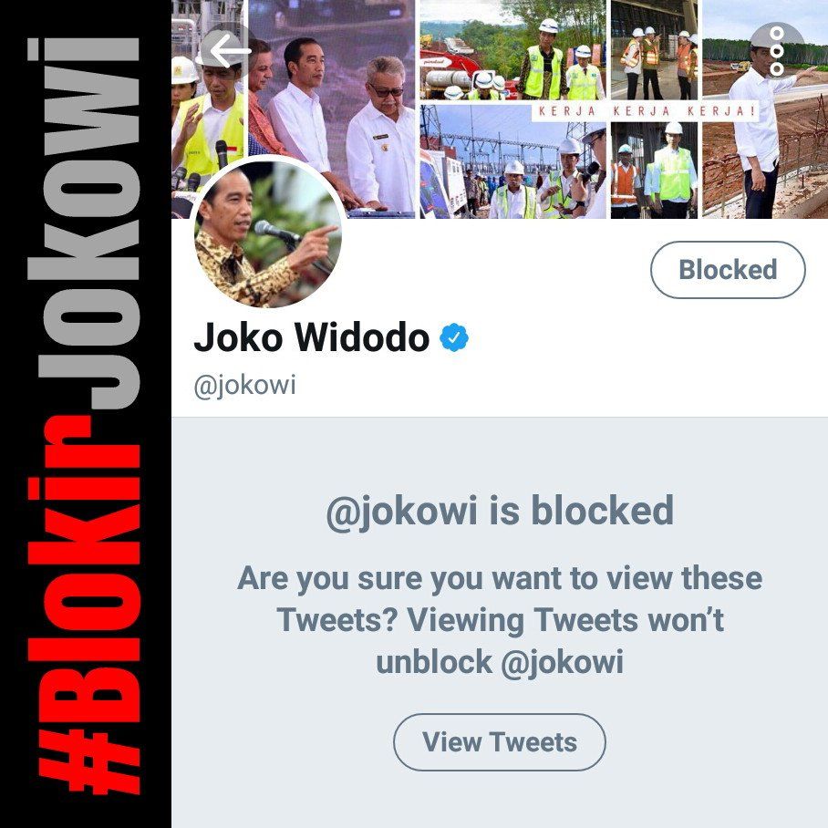 Tagar Blokir Jokowi Dipandang Sebagai Bentuk Protes Publik