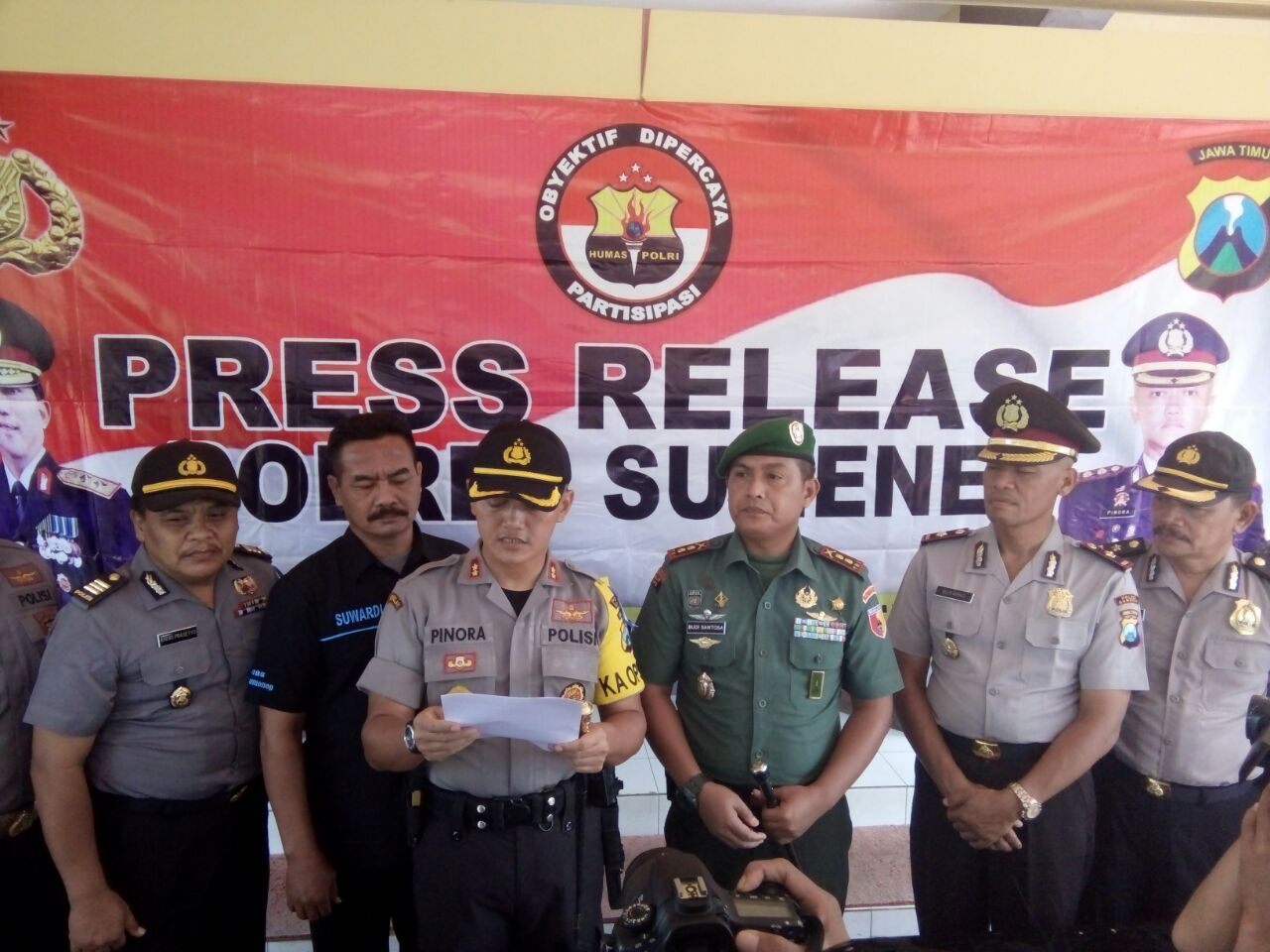 Dandim 0827 Sumenep dan Kapolres Sepakat Perangi Teroris Dandim 0827 Sumenep dan Kapolres Sepakat Perangi Teroris