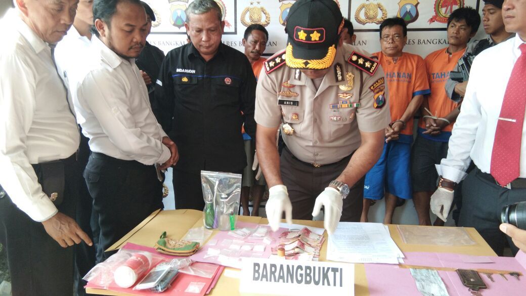 Pecandu dan bandar sabu Diamankan polres Bangkalan