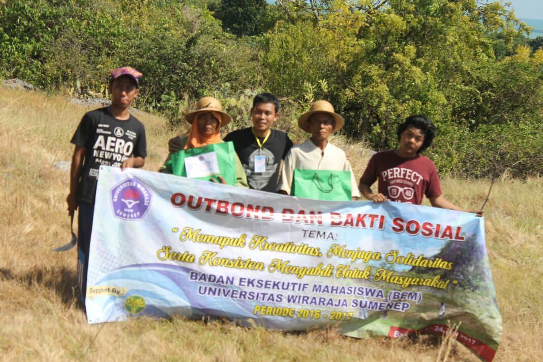 BEM Unija Gelar Out Bond Dan Bhakti Sosial di Bukit Badai