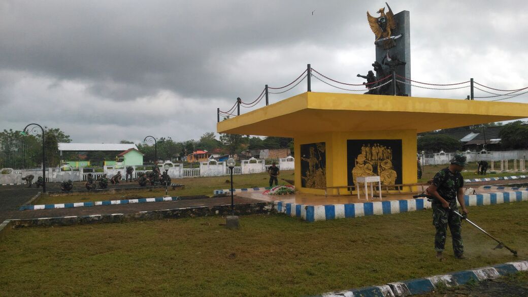 Kodim 0827 Sumenep laksanakan Karya Bhakti TMP “Joko Tole”