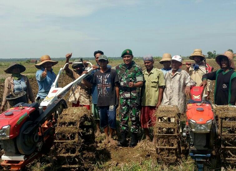 Dandim 0827 Sumenep Adakan Komsos dengan Petani Desa Braji