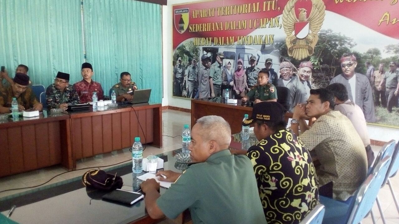 Kodim 0827 Sumenep Gelar Rapat Persiapan TMMD Ke – 100