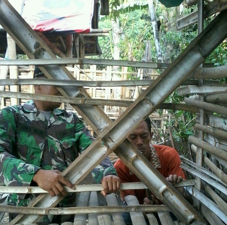 Ini Dia Komsos Babinsa Saor Saibus