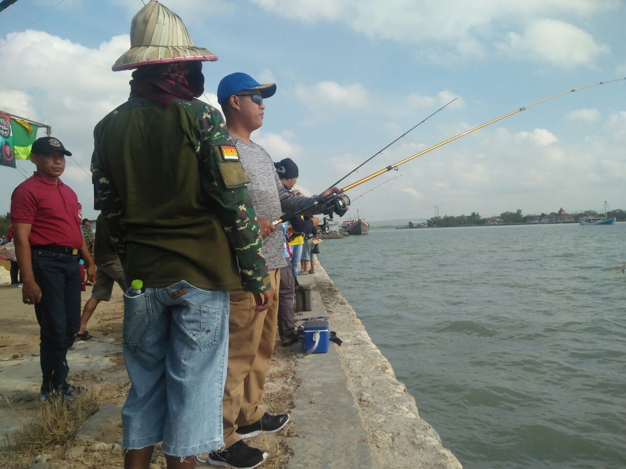 Lomba Pancing Dibuka Dandim Sumenep
