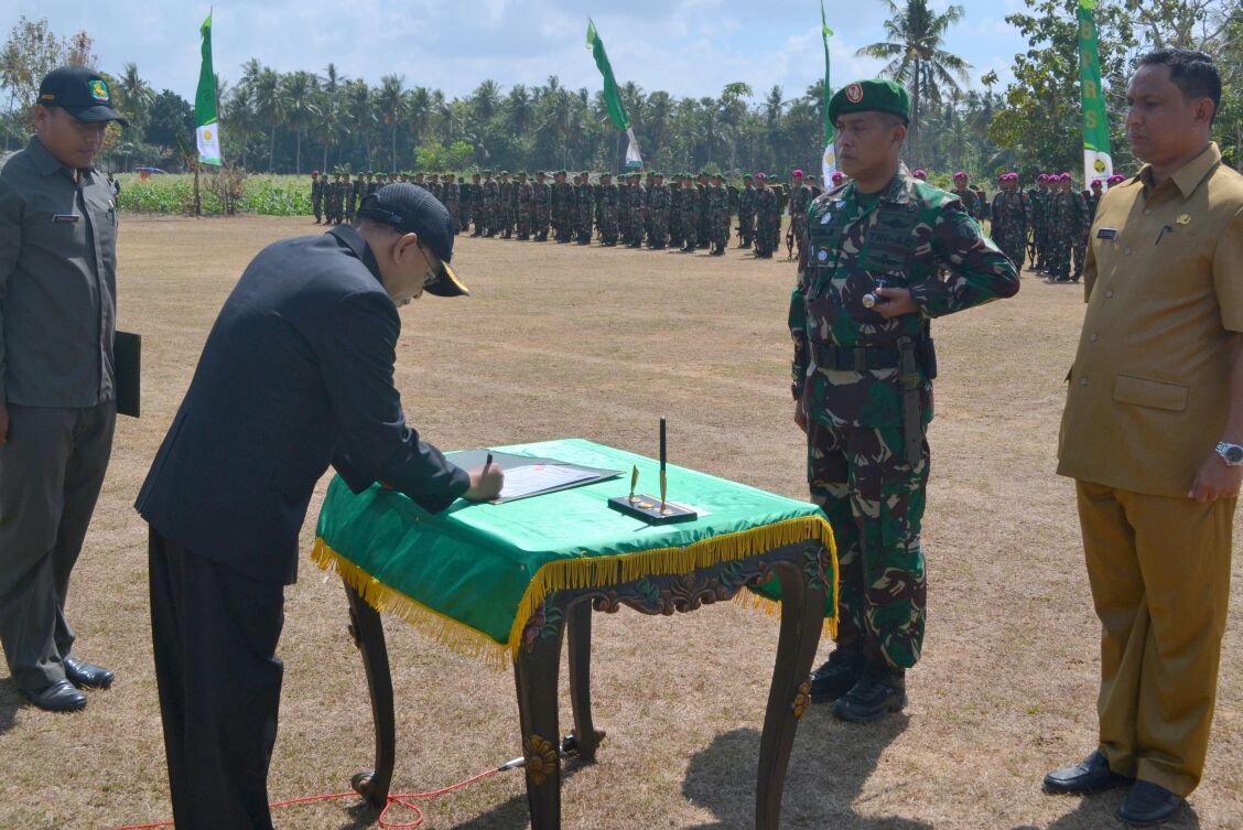 Hadiri Pembukaan TMMD, Ini Pesan Bupati Sumenep