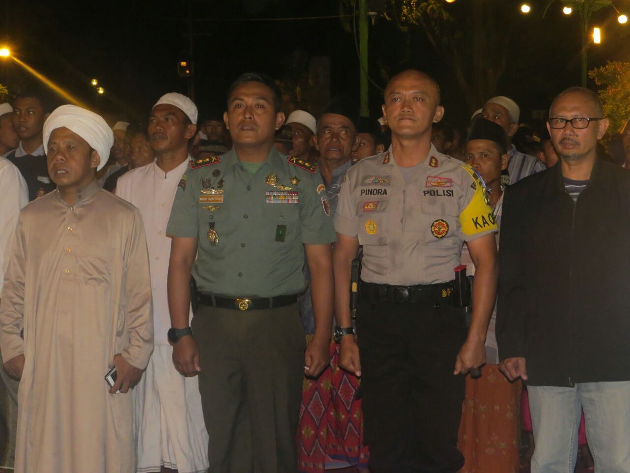 Takmir Masjid Jamik dan Kodim Nobar Kekejaman PKI