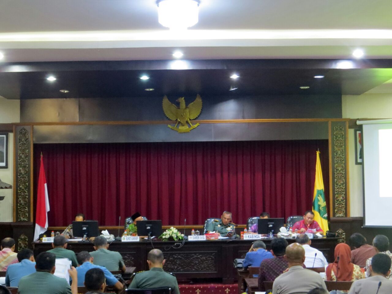 Sumenep: Danrem 084/ BJ Pimpin Rapat Persiapan Kunker Presiden RI