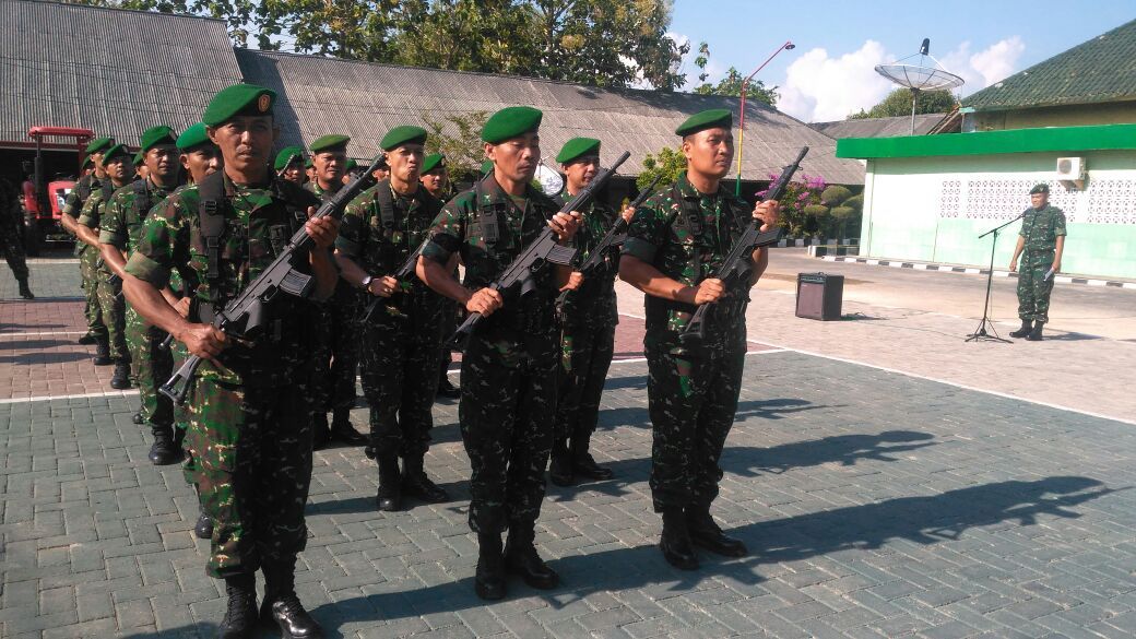Minggu Militer Kodim Sumenep Dilengkapi PBB dan Defile