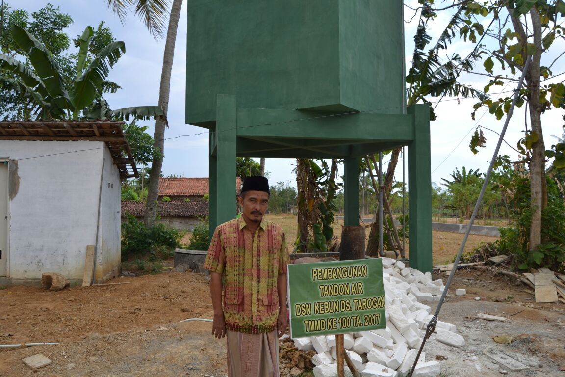 Tokoh Masyarakat Sampaikan Terimakasih Untuk Satgas TMMD Tarogan