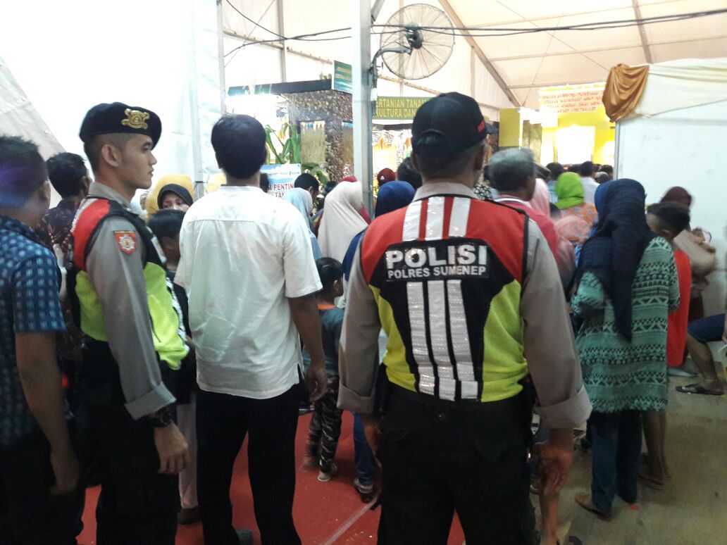 Sat Shabara Polres Sumenep Siaga Dilapangan Giling