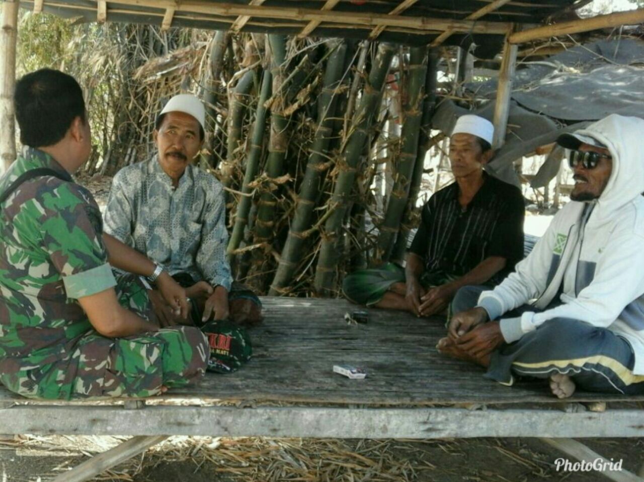 Peran Babinsa Koramil 0827/21 Ra’as Bersama Warga Binaan