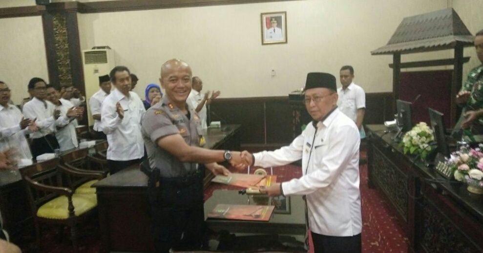 Bupati dan Kapolres Sumenep Teken MoU soal Pengawasan DD/ADD