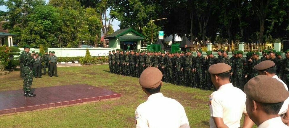 Usai Upacara Bendera,Dandim Sumenep Beri Arahan