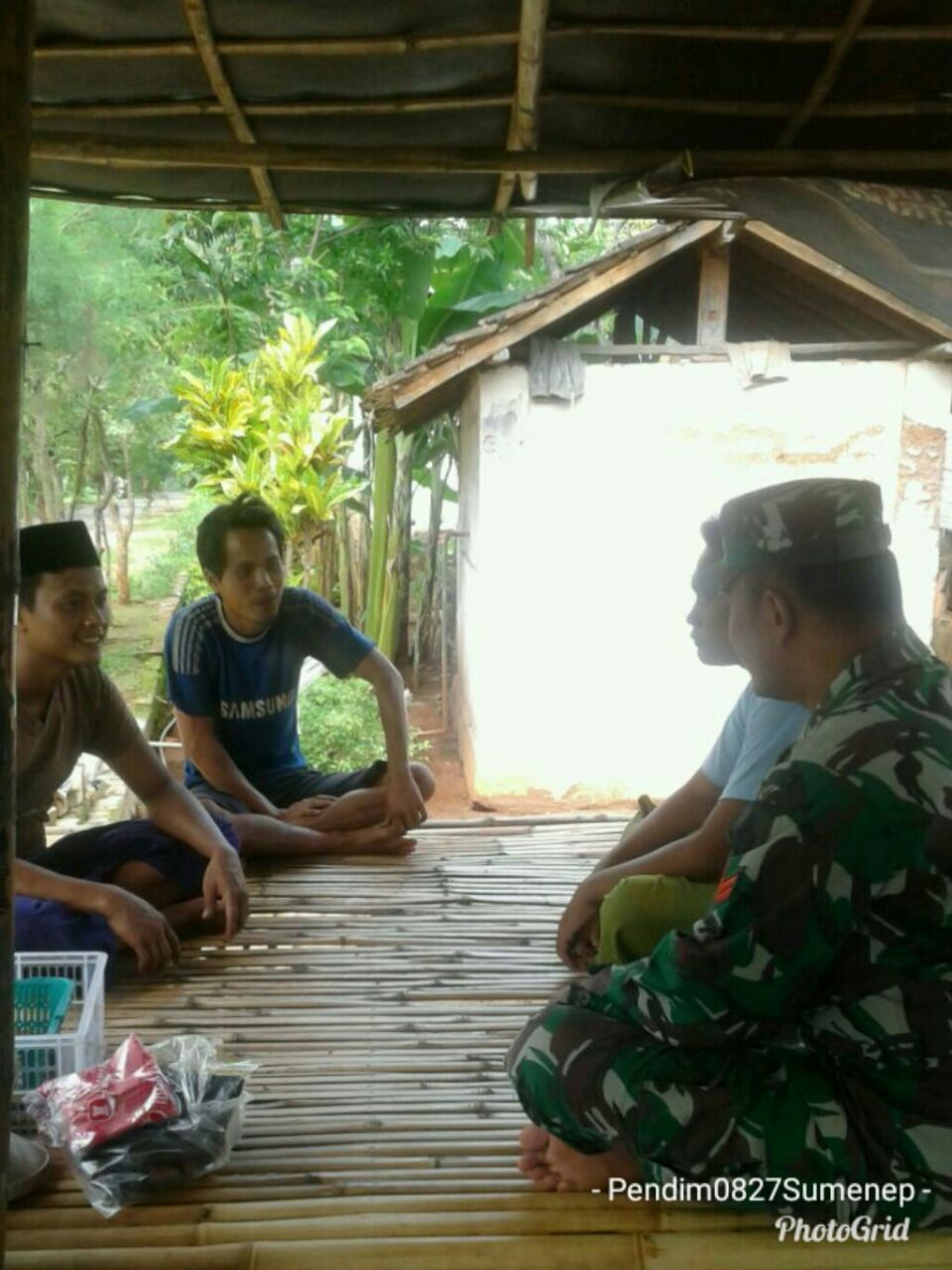 Peduli Kamtibmas, Babinsa Dungkek  Aktifkan Kegiatan Siskamling
