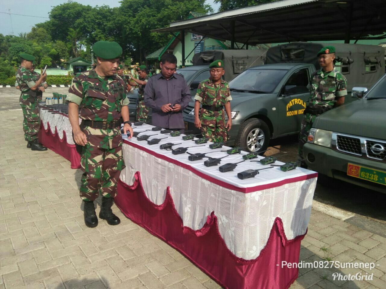 Kodim 0827/Sumenep, Apel Gelar Kesiapan Pengamanan Pilgub tahun 2018