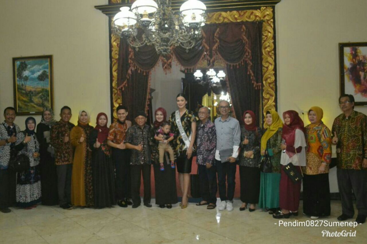 Dandim Sumenep Hadiri Acara Meet and Great sumenep batik festifal 2017 di Pendopo
