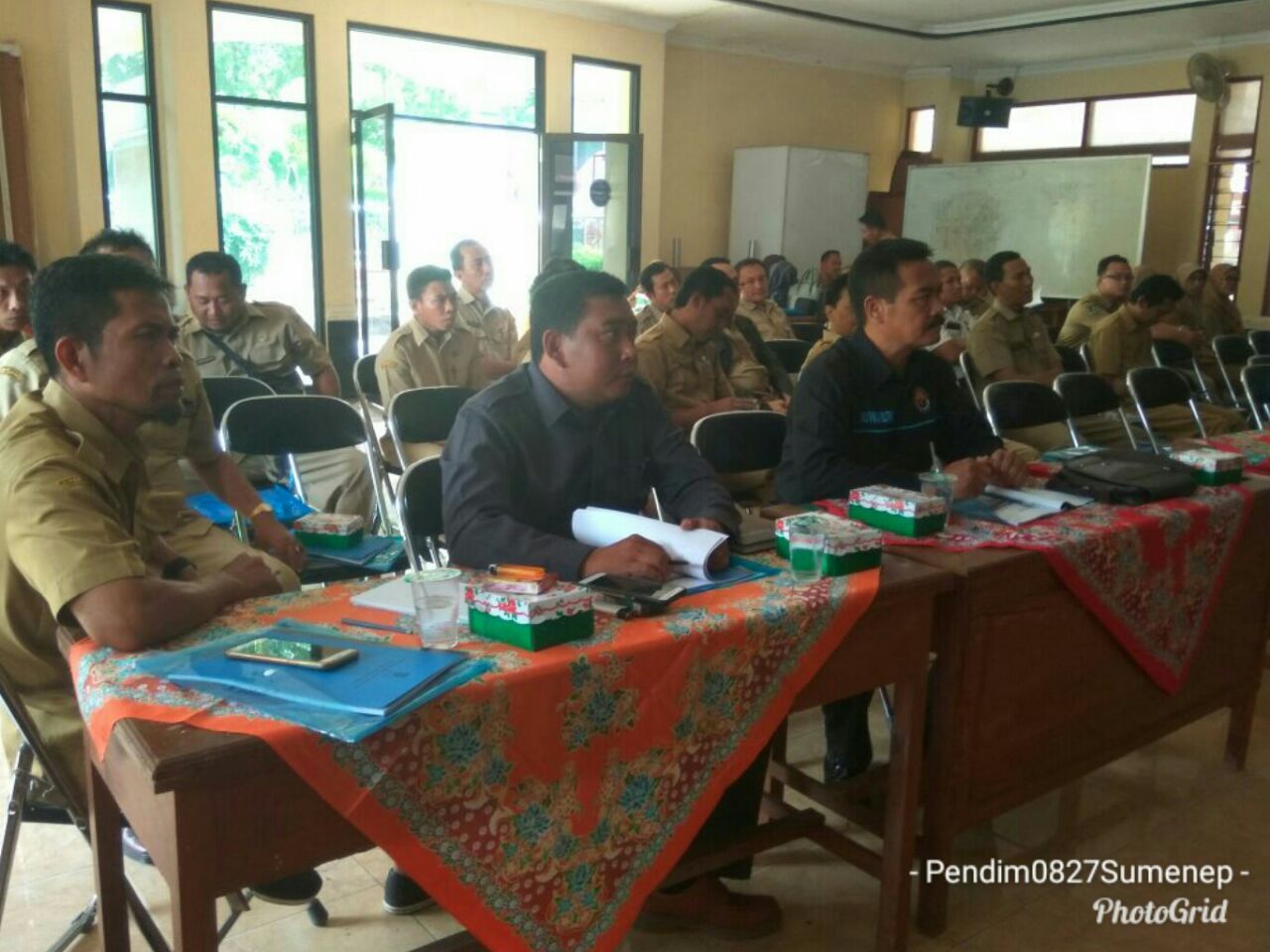 Anggota Kodim Sumenep Hadiri Sosialisasi Peningkatan Kesadaran Keamanan Informasi