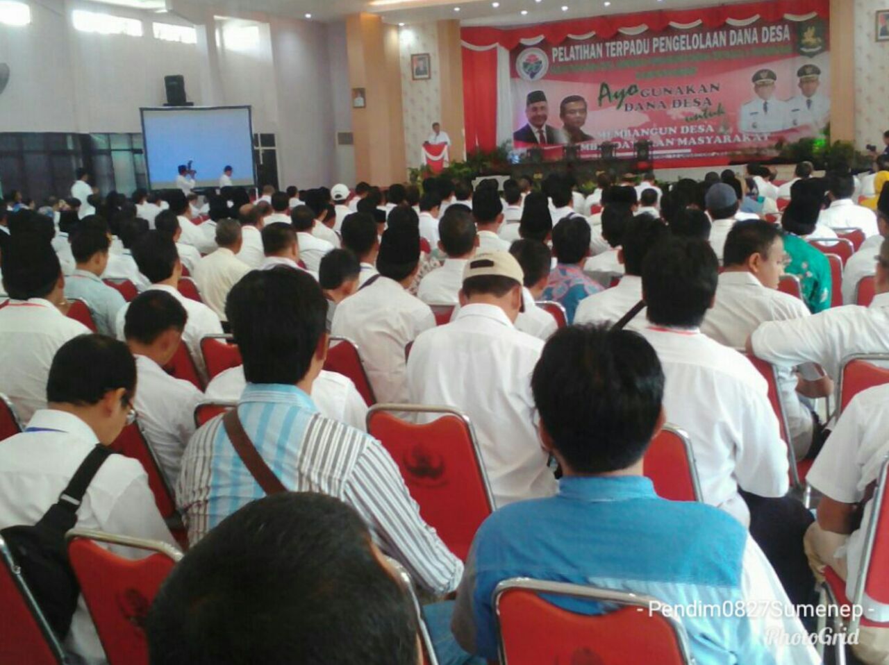 Anggota Unit Kodim Sumenep Hadiri Pelatihan terpadu pengelolaan keuangan Dana Desa
