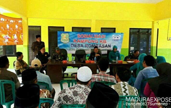 Babinsa Koramil 0827/09 Pragaan Hadiri Sosialisasi Kampung KB
