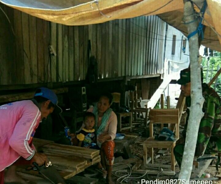 Babinsa Koramil 0827 Sapeken, Tampung Keluhan Warga Binaan