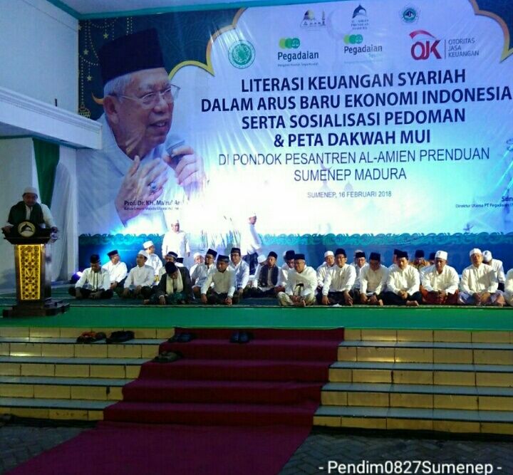 Serka Abd. Salam Hadiri Kegiatan Tabligh Akbar dan Kuliah Umum di Ponpes AL- Amien