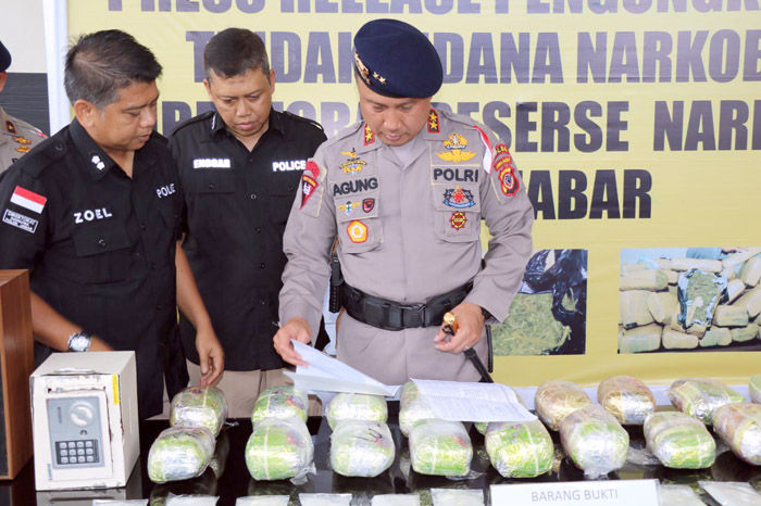 Jaringan Pengedar Narkoba Antar Provinsi Diciduk Polisi