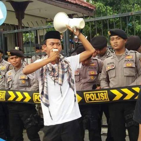 Lagi, Aktivis Gempar Demo Kantor Bupati Sumenep