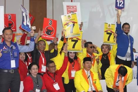 Rahasia di Balik Nomor Cantik Parpol Peserta Pemilu 2019