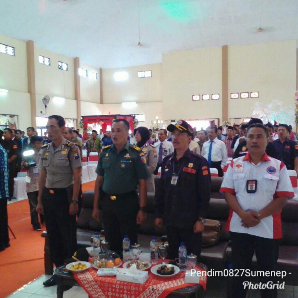 Kapten Arm. Muasari Hadiri Pelantikan Komisi Cabang LP – KPK & Pelantikan Pengurus Cabang LBH LP – KPKN Sumenep