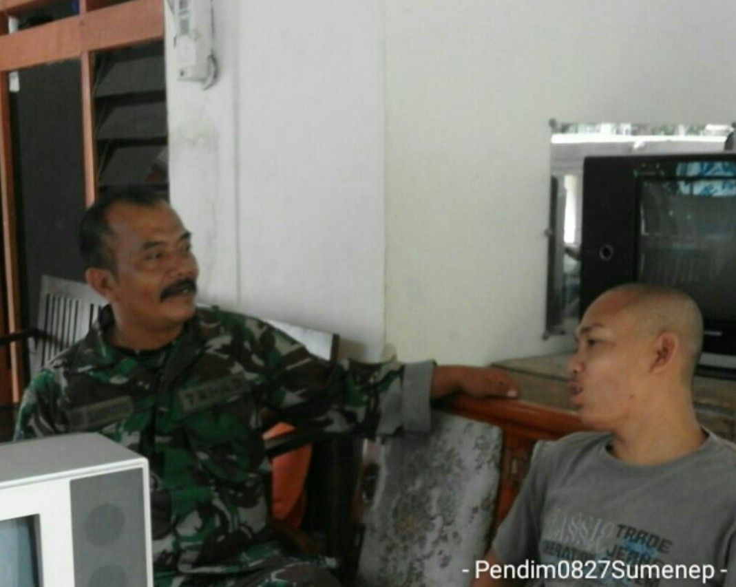 Ini Ternyata Yang Diharapkan Babinsa Giligenting Melalui Intens Komsos Dengan Warga