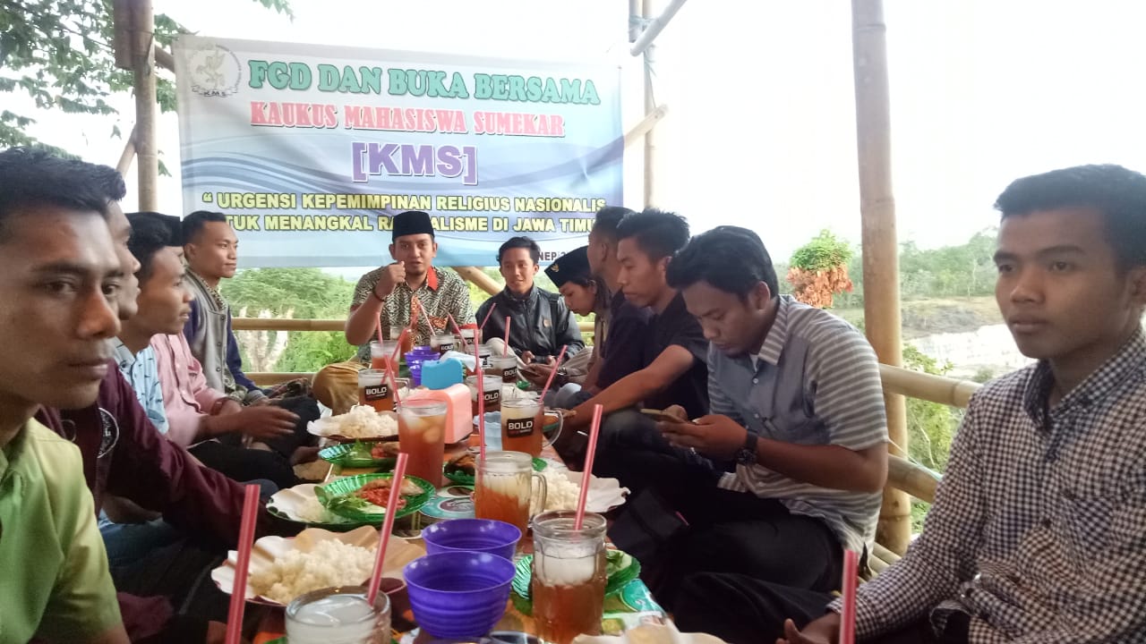 Kaukus Mahasiswa Sumekar Gelar Bukber dan FGD Membahas Radikalisme