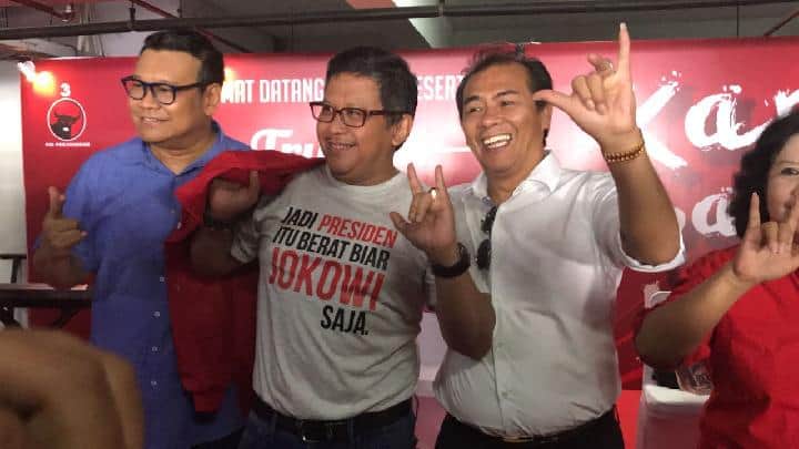 Kaget Dengan Kaus Buatan PDIP, Lieus: Kasihan Pak Jokowi…