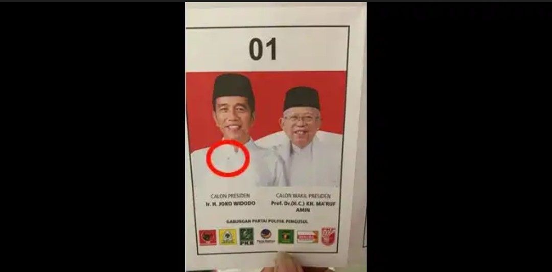 Surat Suara Yang Dicoblos Di Malaysia Untuk Jokowi-Maruf Dan Anak Dubes?