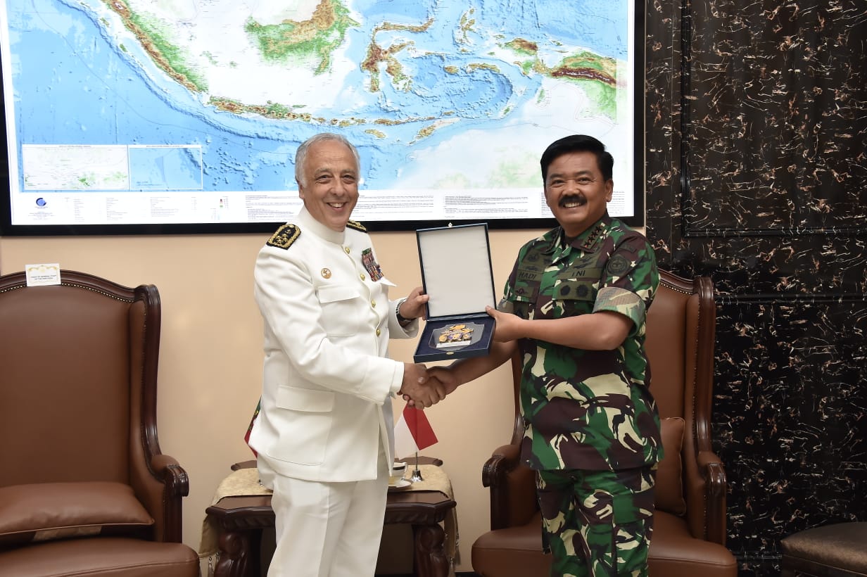 Panglima TNI Terima Kunjungan Kehormatan Kepala Staf Gabungan Portugal