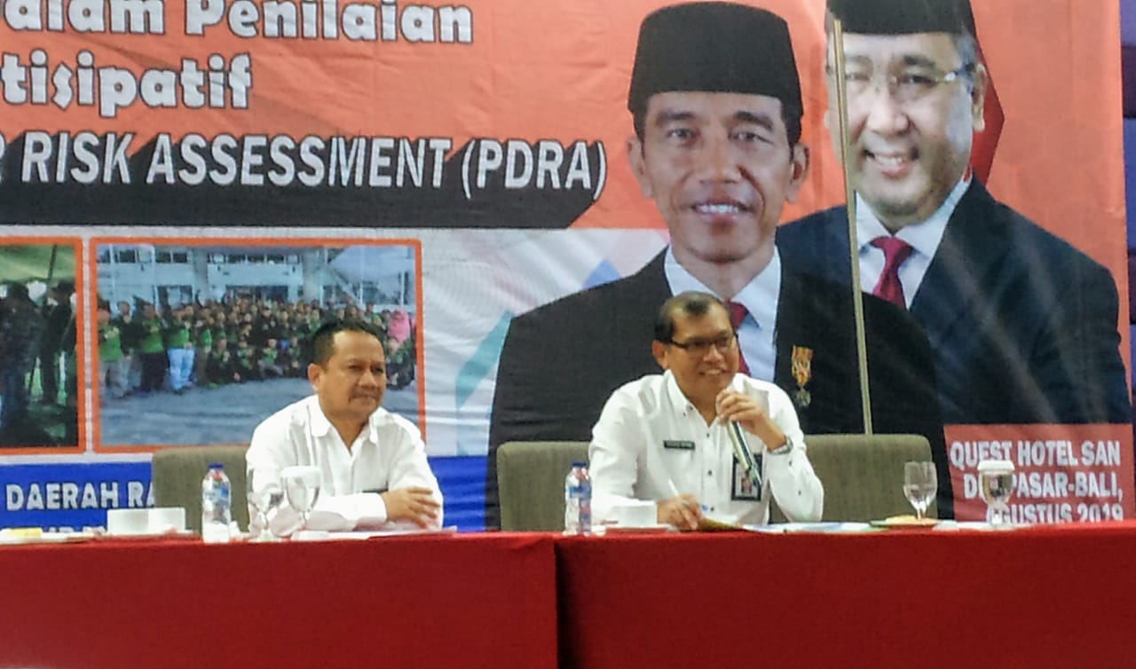 Hasan Ma’ani Berikan Paparan di Acara Bimtek Kebencanaan Kemendes di Bali