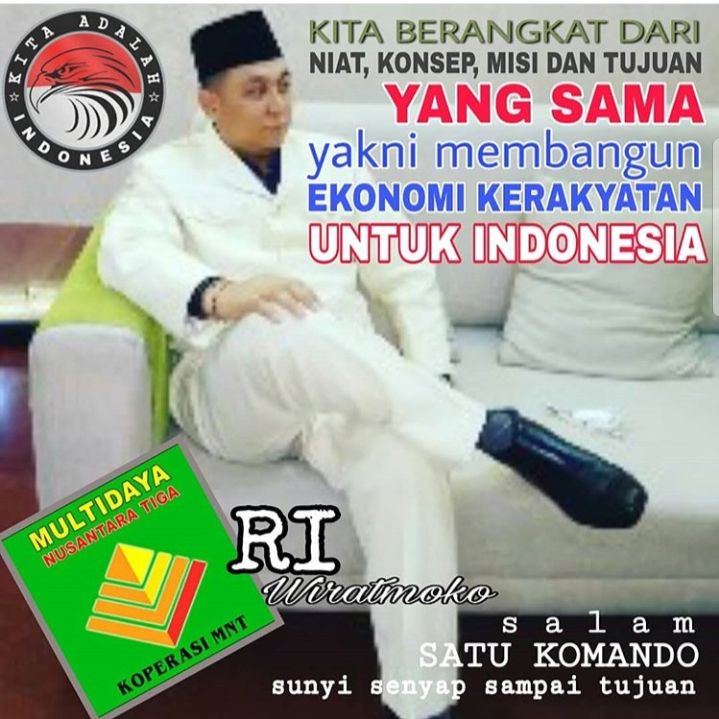 Mantap!  Ketua Koperasi Multidaya Nusantara Tiga Apresiasi HUT Postnewstimecom