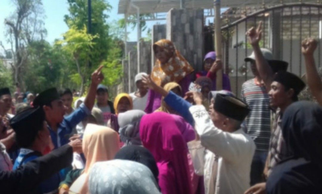 Pendaftaran Calon Kades Aengbaja Kenek Ricuh, Antar Pendukung Nyaris Adu Jotos