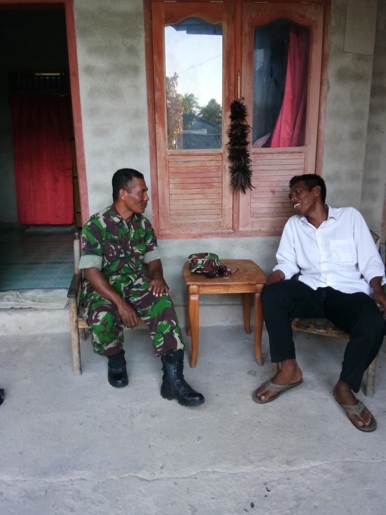 Sertu Yohanes Gapo: Komsos Bertujuan Mengetahui Perkembangan Wilayah