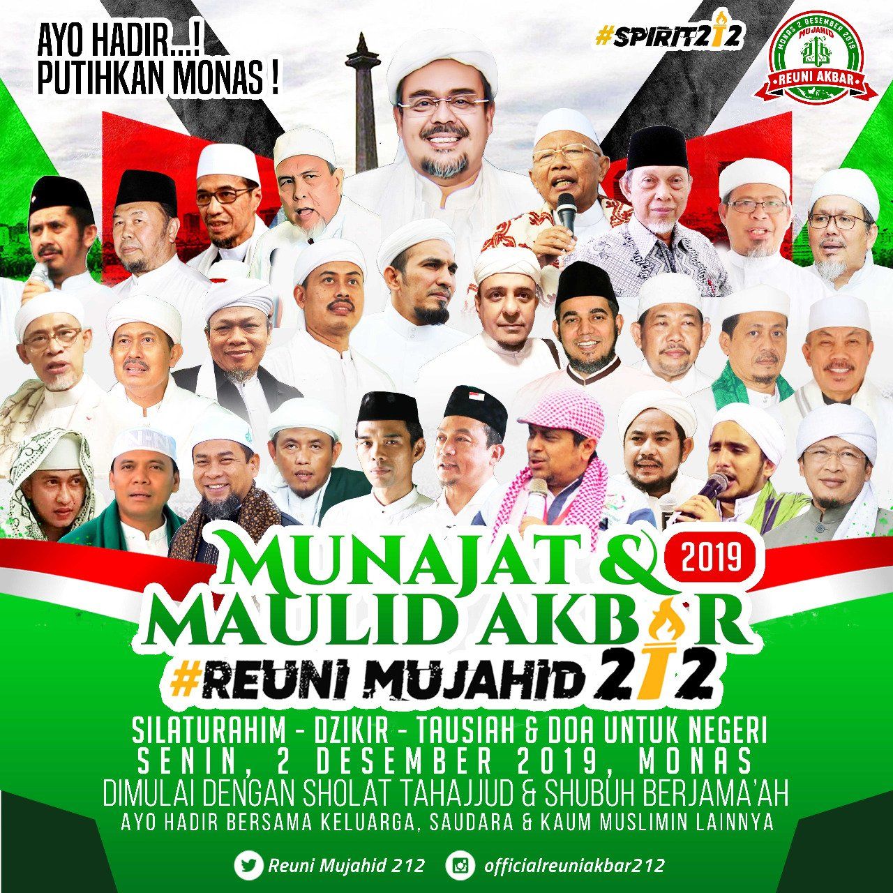 Reuni 212, Mengukur Kekuatan Oposisi