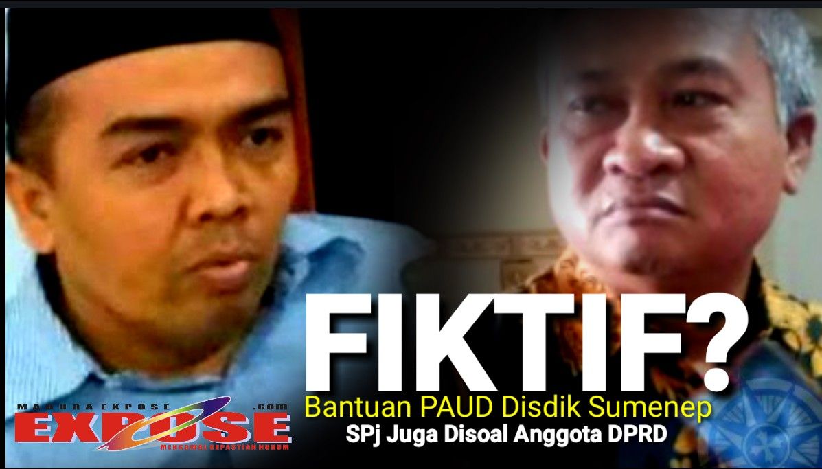 Bantuan PAUD Disdik Sumenep Diduga Fiktif, Carto:“Saya gak tahu”