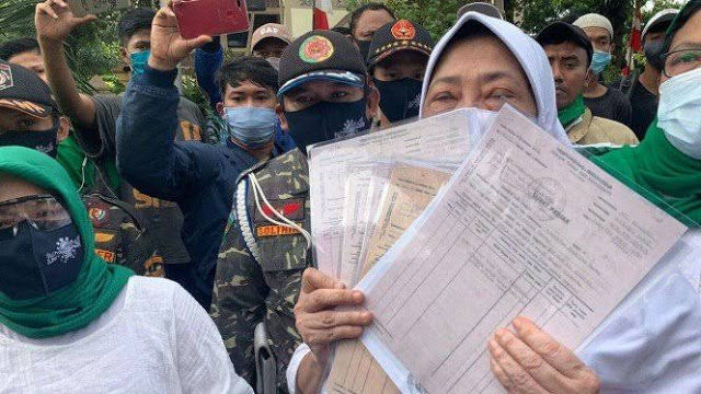 Ganti Rugi Tanah Tak Dibayar, Banser NU Geruduk Podomoro Land Grogol