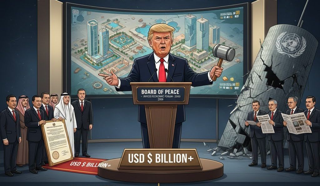 Fajar Baru Diplomasi Global: Donald Trump Luncurkan ‘Board of Peace’ di Davos 2026