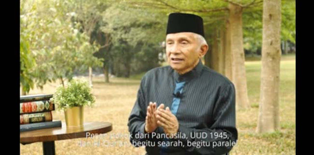 Lewat Video, Amien Rais Umumkan Partai Baru