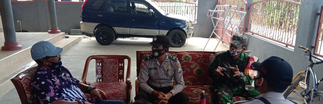 Babinsa Koramil 0827/21Raas Komsos dalam Satuan Komando Kewilayahan