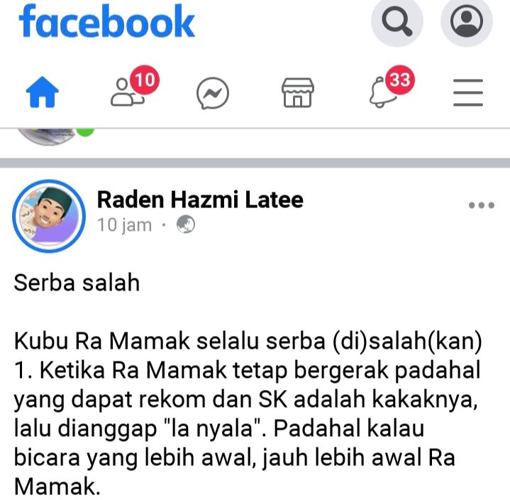 Pendukung Ra Mamak Ogah Alihkan Dukungan, Kiai Hazmi: Ini Soal Prinsip!