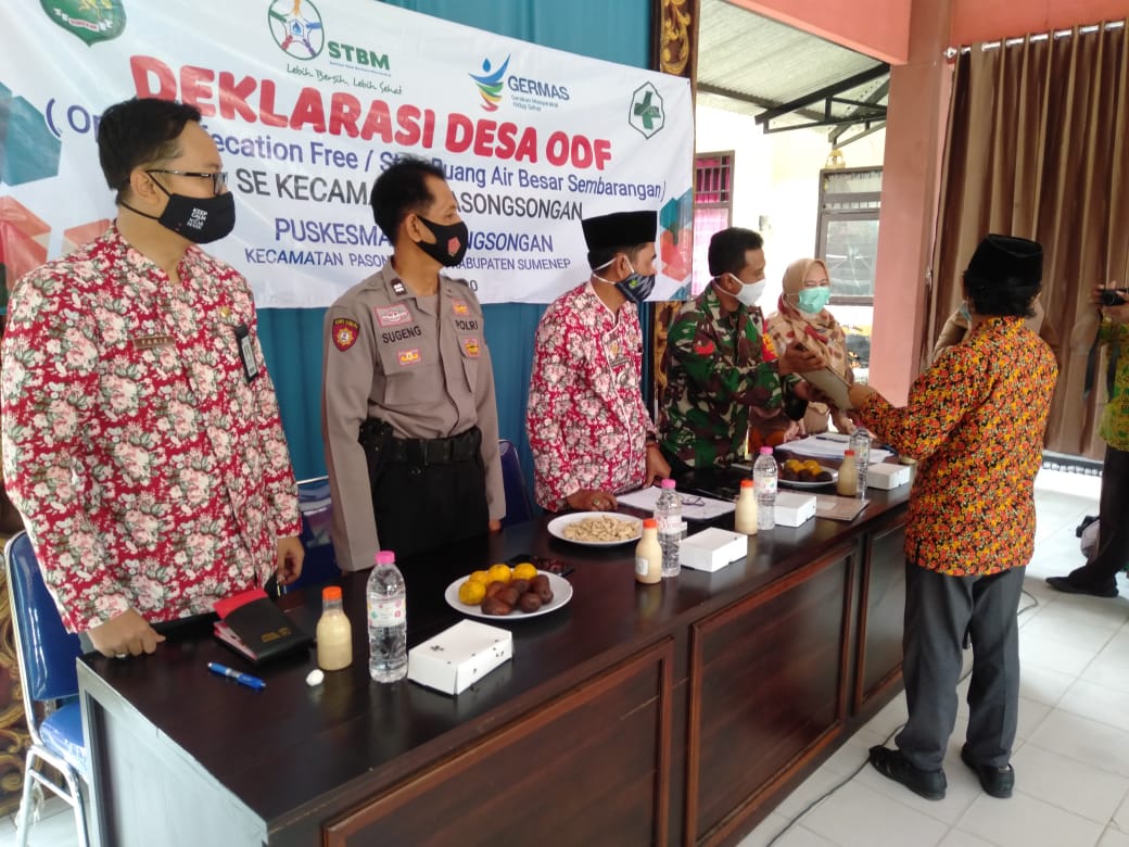 Babinsa Koramil 0827/11 Pasongsongan Hadiri Deklarasi ODF