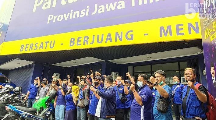 18 DPC Lakukan Aksi di DPW NasDem Jatim, Apa Tanggapan Ketua NasDem Surabaya?