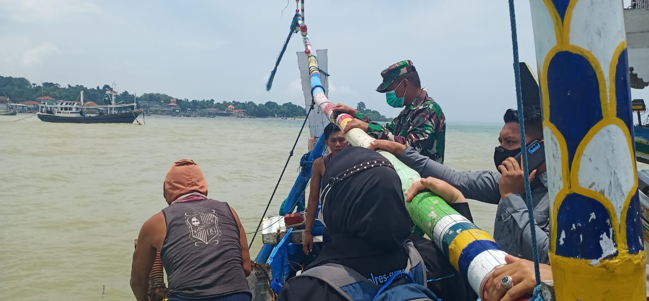 Laka Laut Diperairan Giligenting, Dandim 0827 Sumenep dan Kapolres Turun Tangan
